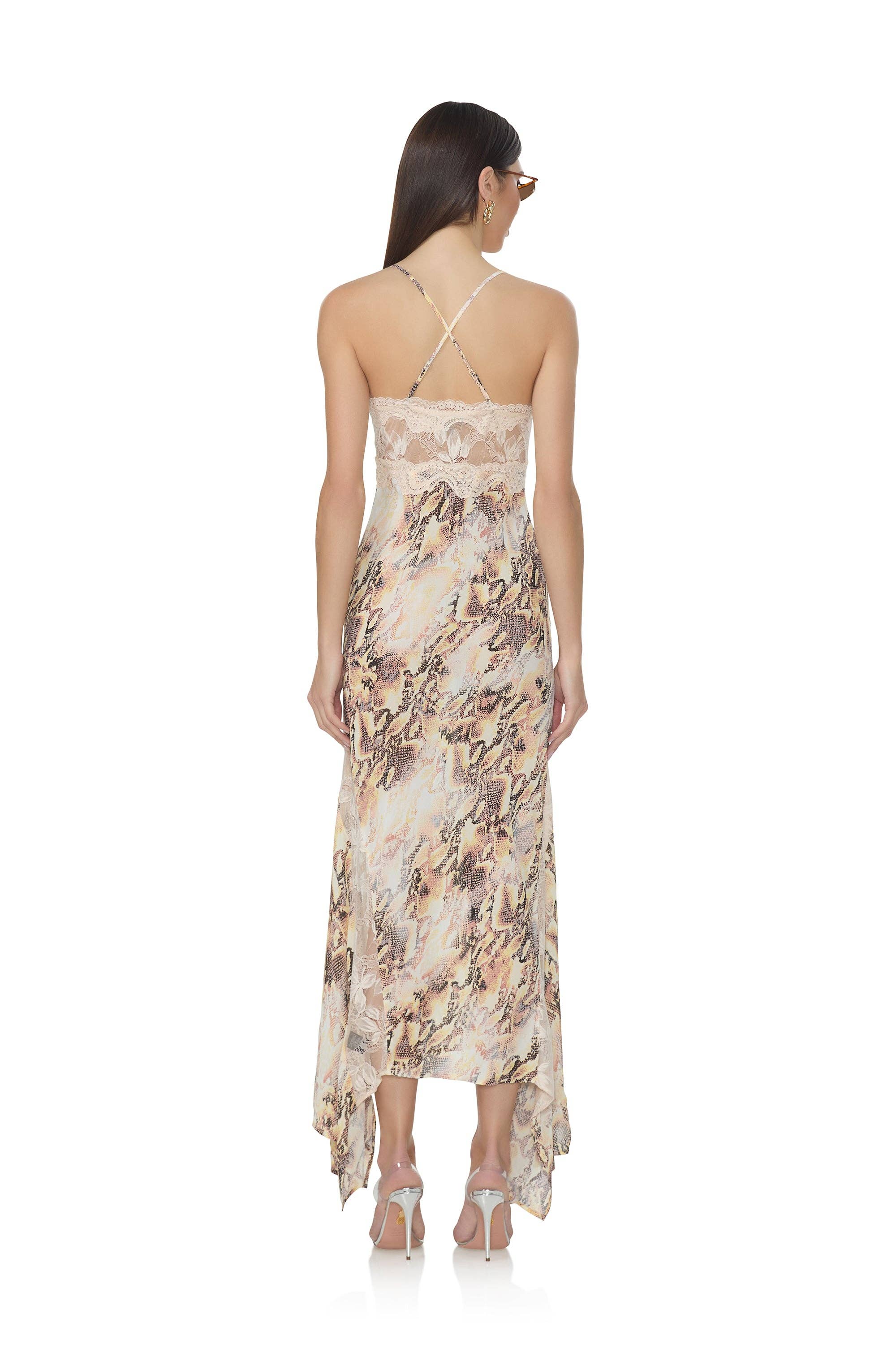 AFRM - Vince Dress - Shine Snake