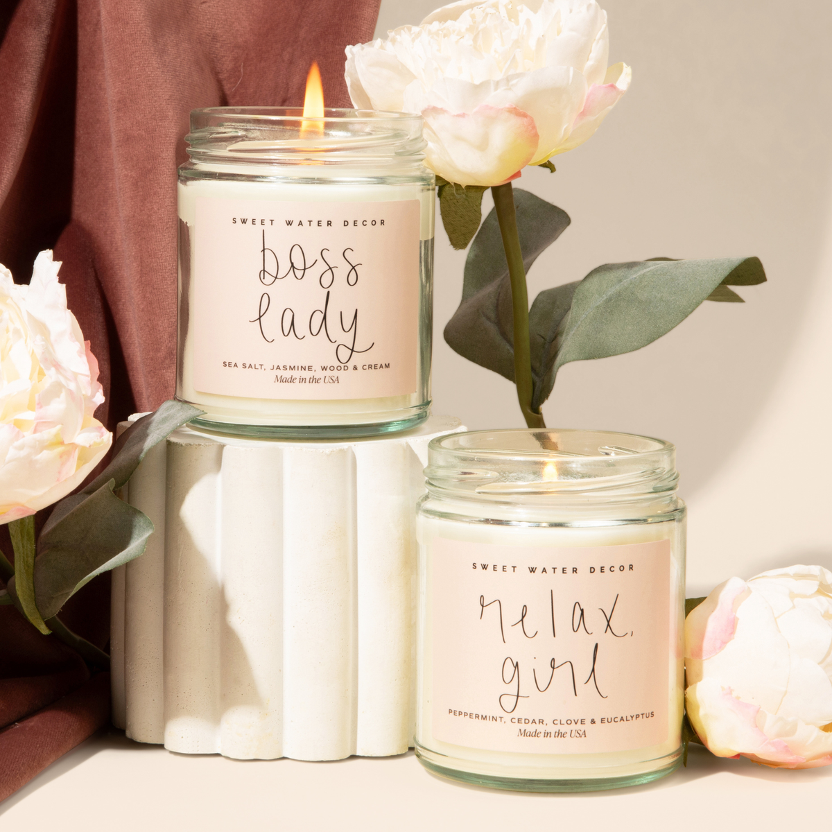 Sweet Water Decor - Boss Lady 9 oz Soy Candle - Home Decor & Gifts