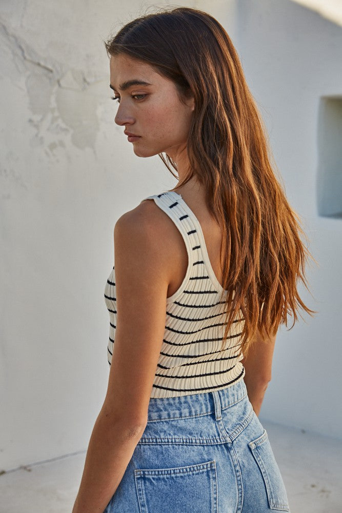 SABRINA STRIPED TANK