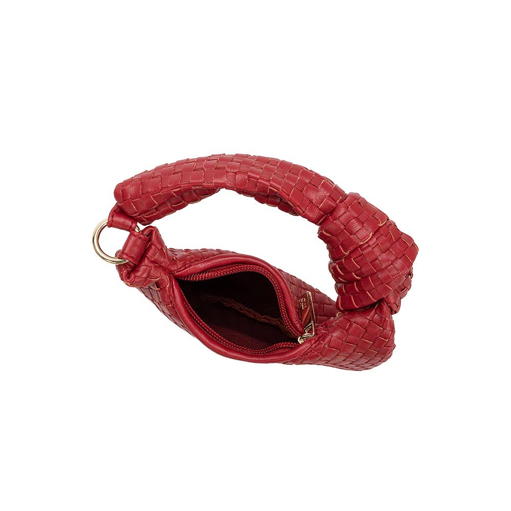 Melie Bianco - Brigitte Red Charm Recycled Handle