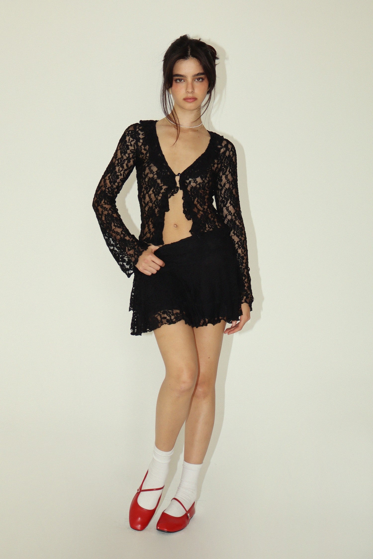 LACE BALLET SKIRT