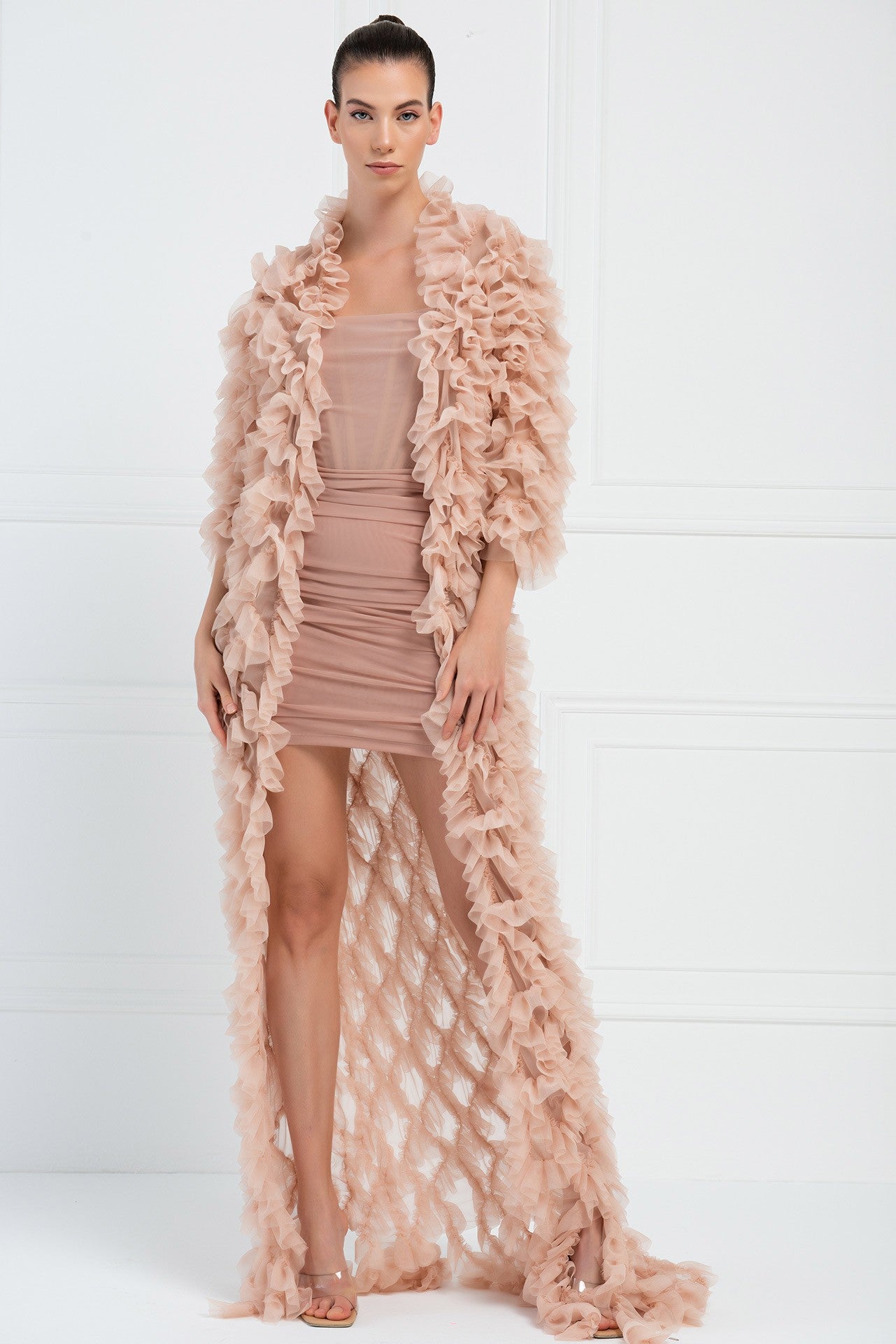 Chloe Ruffle Duster