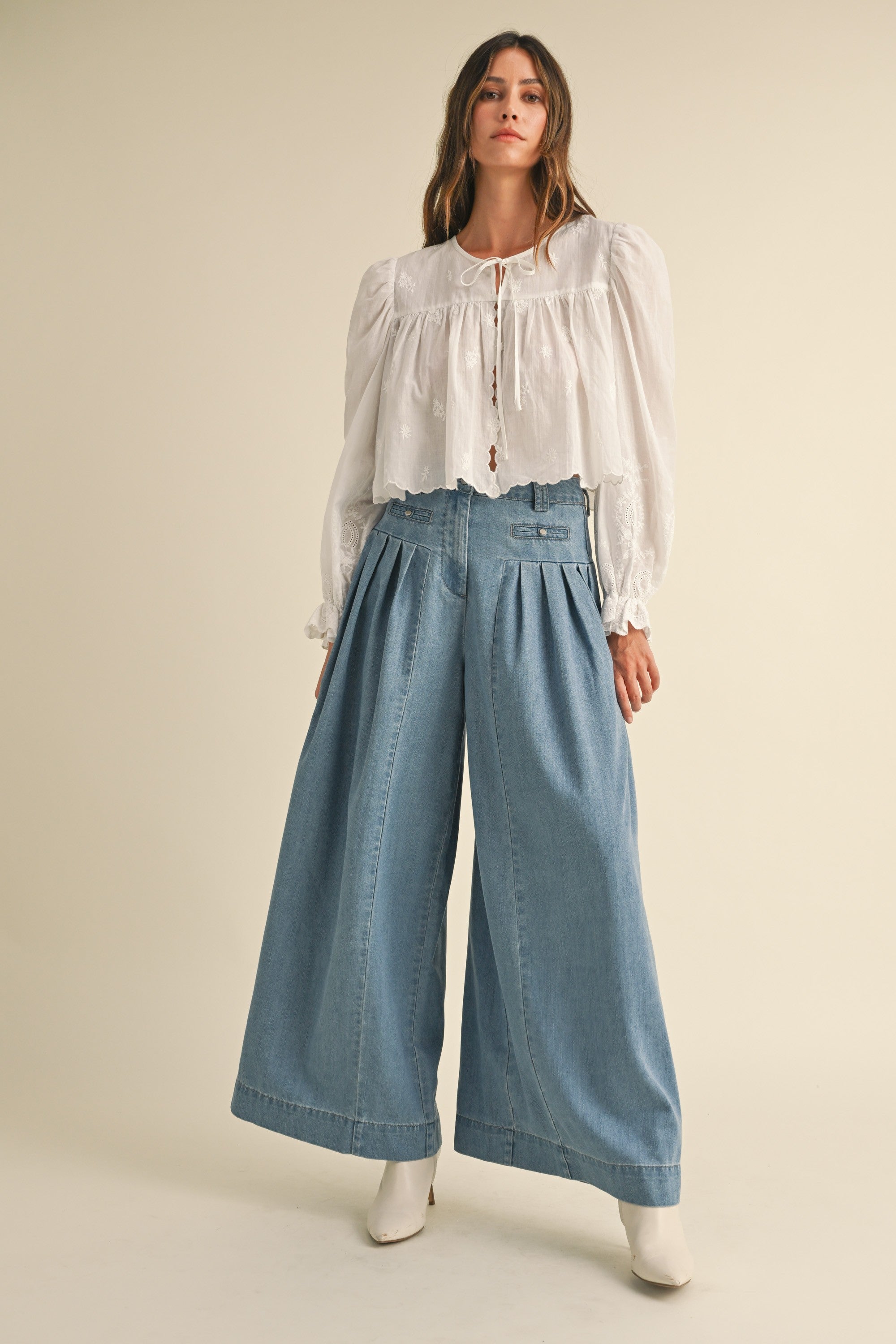 Mable wide leg