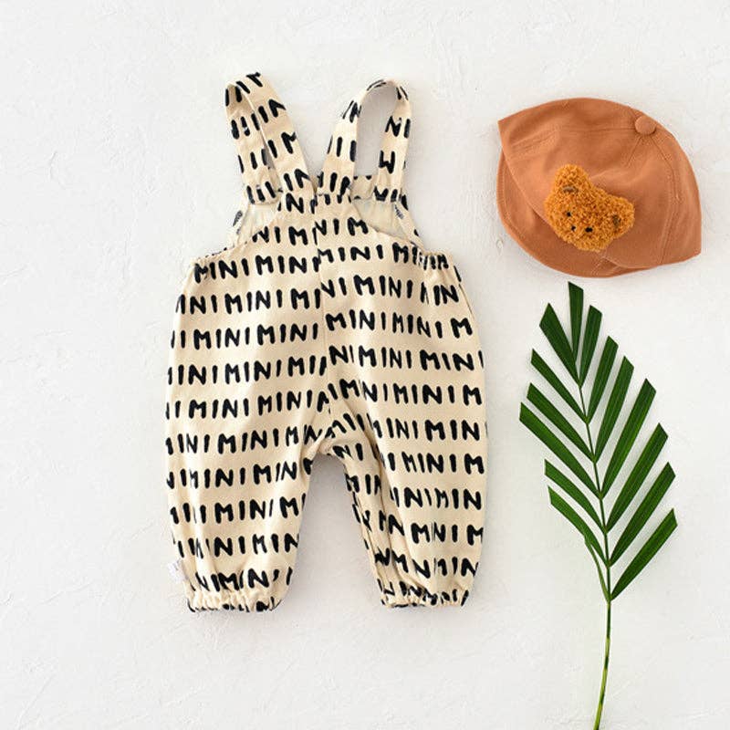 shoplittleswan - Baby Bear Adjustable Striped Overalls
