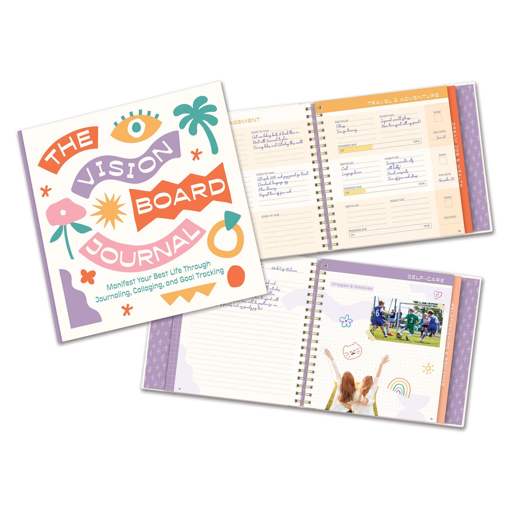 Studio Oh! - The Vision Board Journal Guided Journal