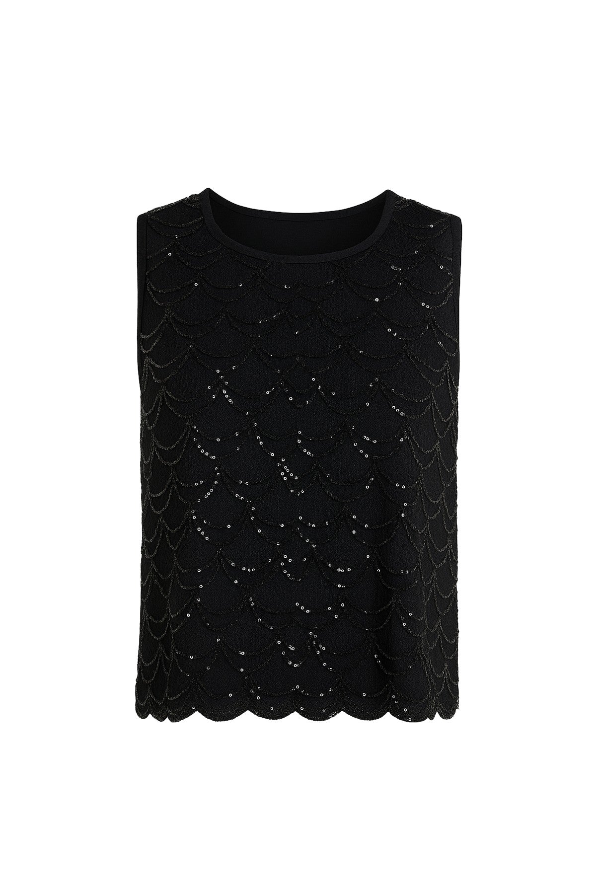 Myrtle Beaded Sleeveless Top