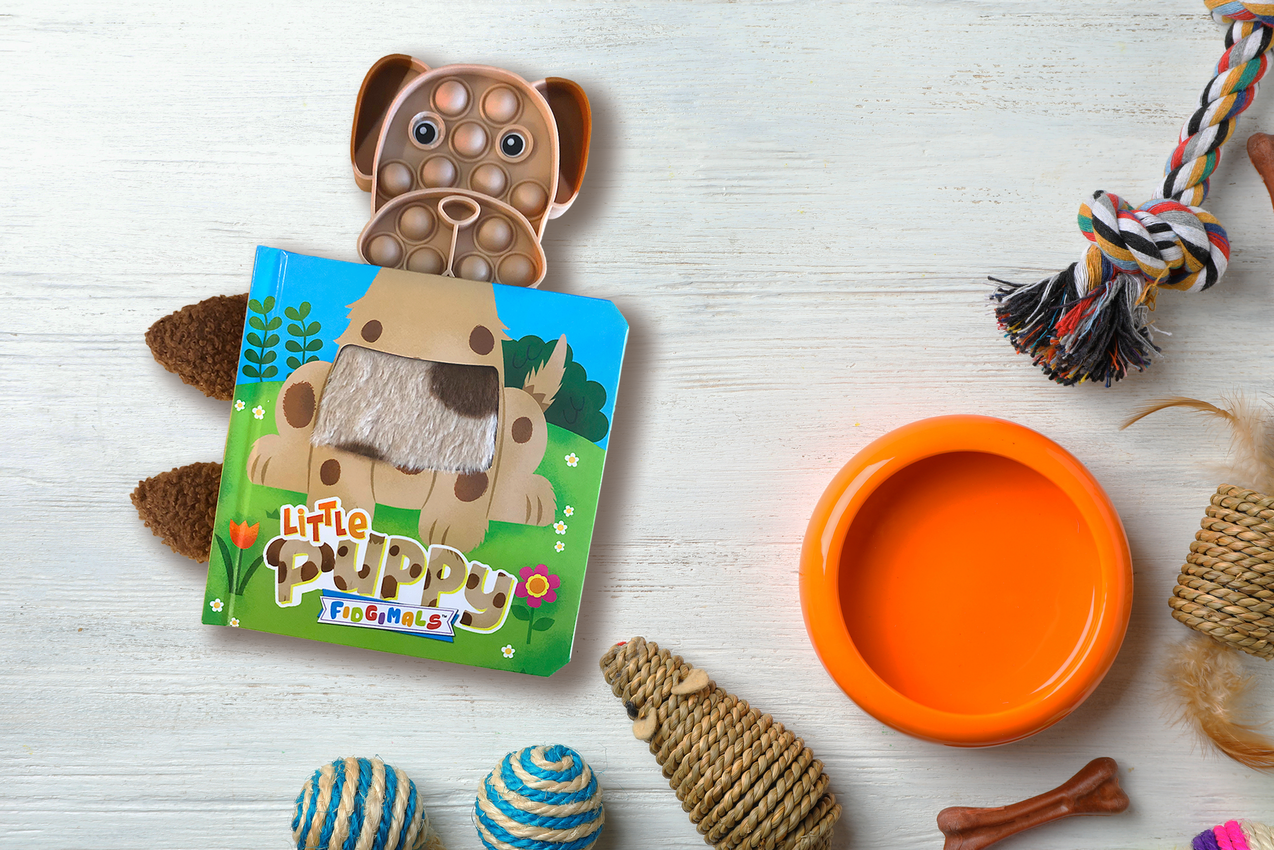 Little Hippo Books - Little Puppy - Your Sensory Fidget Friend