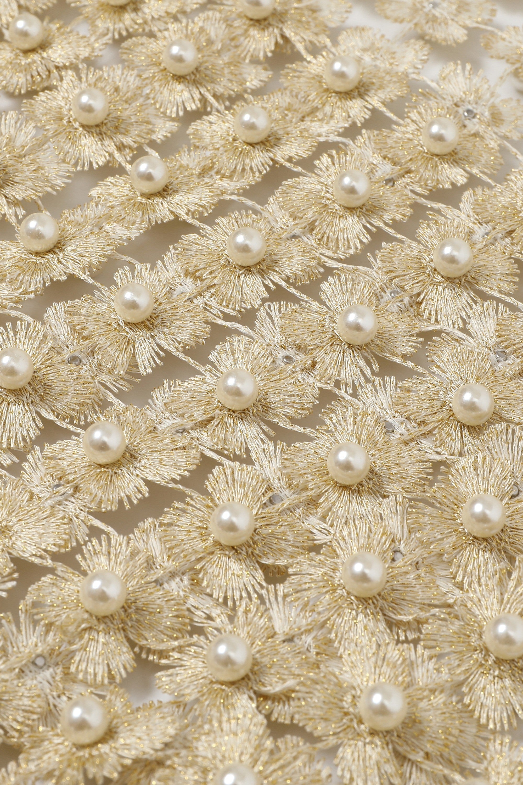 Beads Point Crochet Top