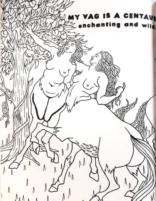 Microcosm Publishing & Distribution - My Vag: A Rhyming Coloring Book