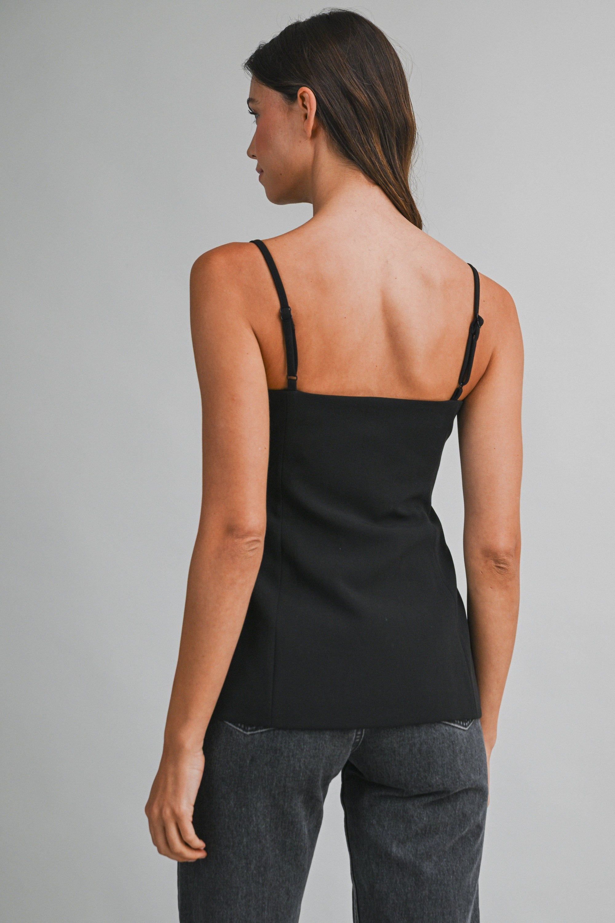Adjustable Strap Sweetheart Neckline