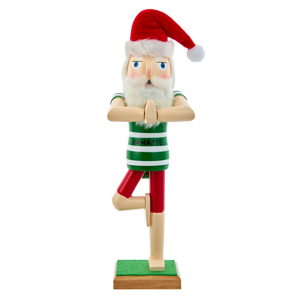 Kurt S. Adler, Inc. - 15“ Yoga Santa Nutcracker