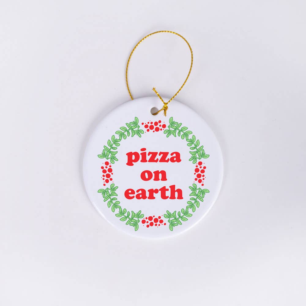 femfetti - Pizza On Earth Ornament