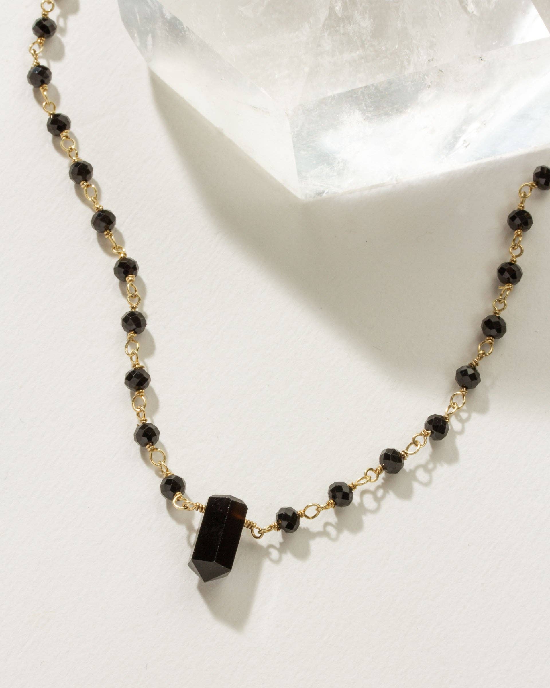 Luna Norte - Nocturnal Onyx Beaded Chain