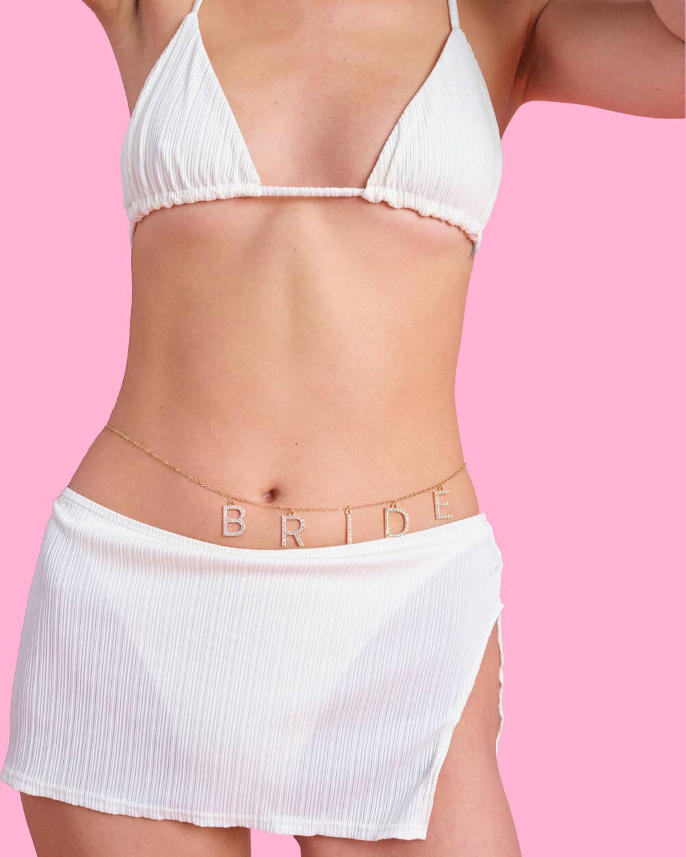 xo, Fetti - Bride Belly Chain | gold, bridal, bachelorette, beach, boho