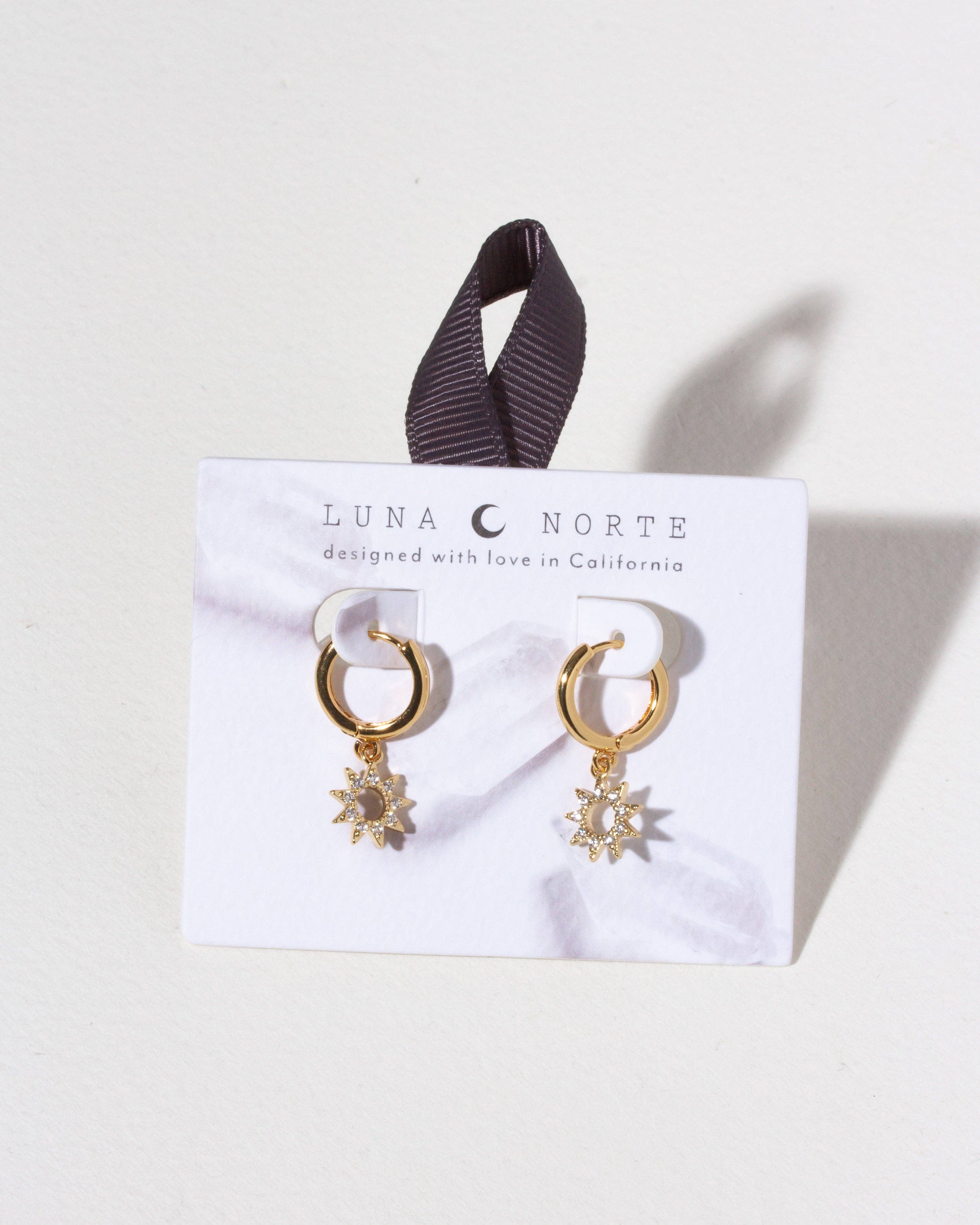 Luna Norte - Sunny Day Huggie Hoops