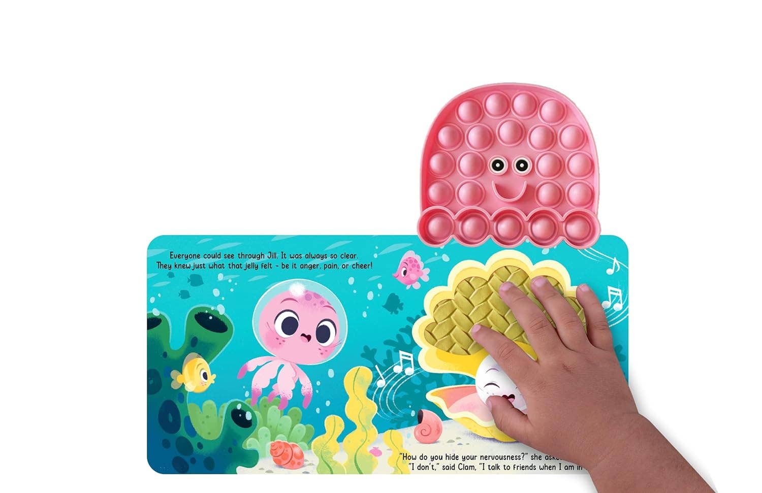 Little Hippo Books - Little Jellyfish - Your Sensory Fidget Friend