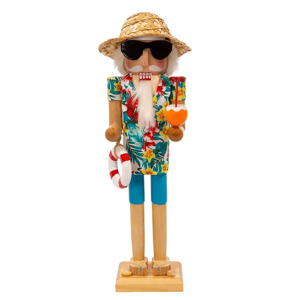 Kurt S. Adler, Inc. - 15"Beach Santa Nutcracker