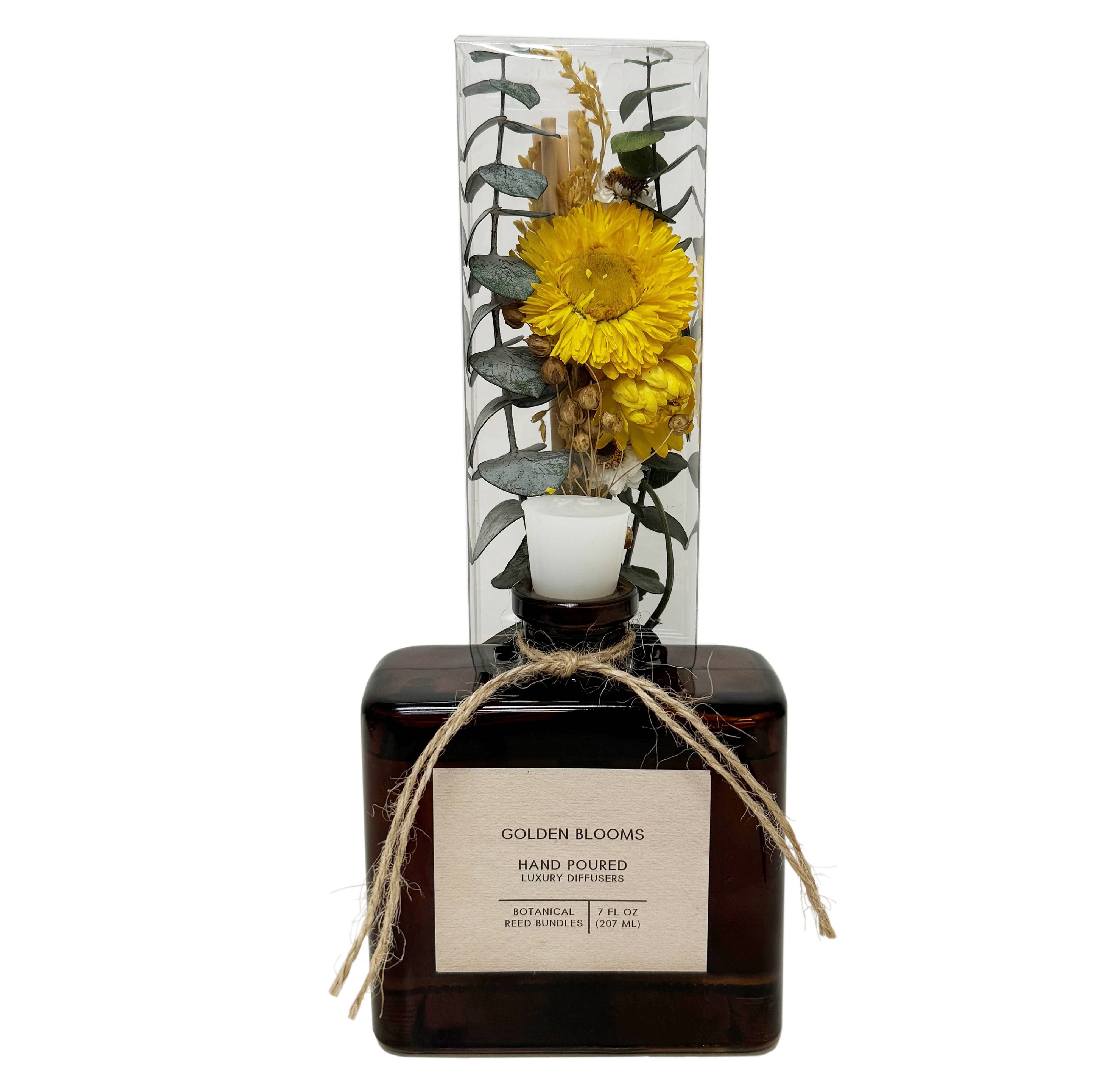 Andaluca - Golden Blooms Bouquet Reed Bundle Fragrance Diffuser