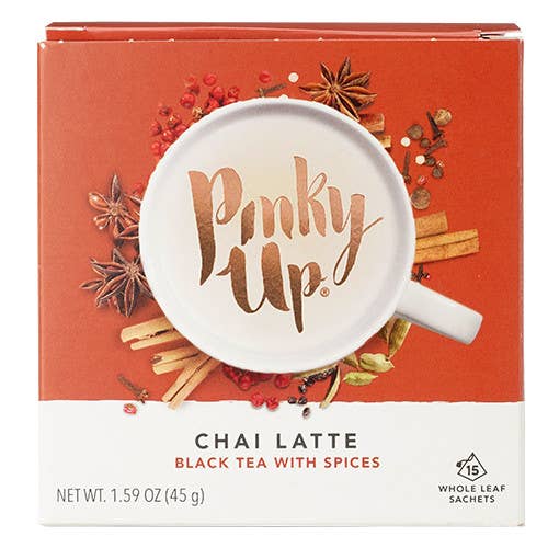 Pinky Up - Chai Latte Pyramid Tea Sachets