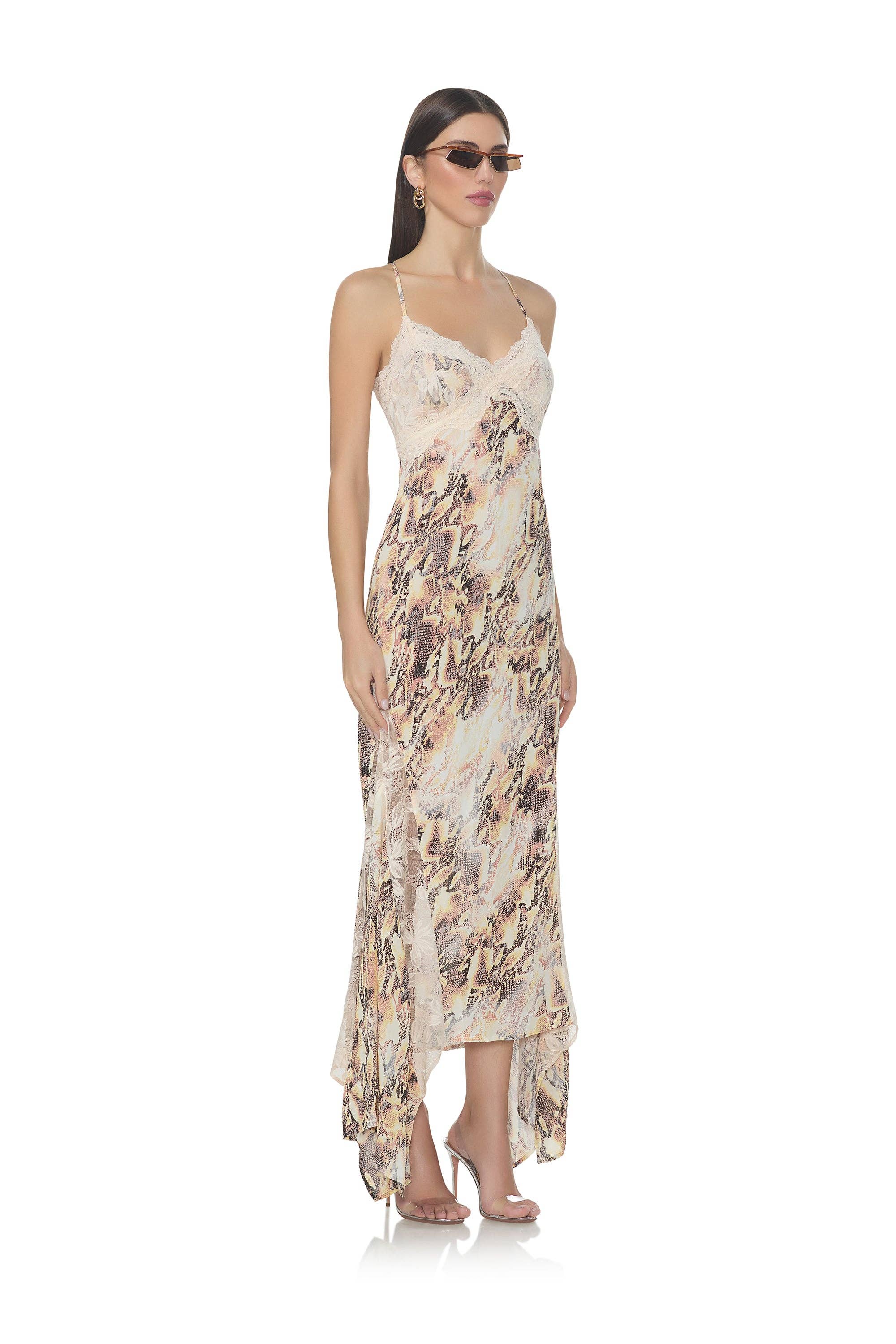 AFRM - Vince Dress - Shine Snake