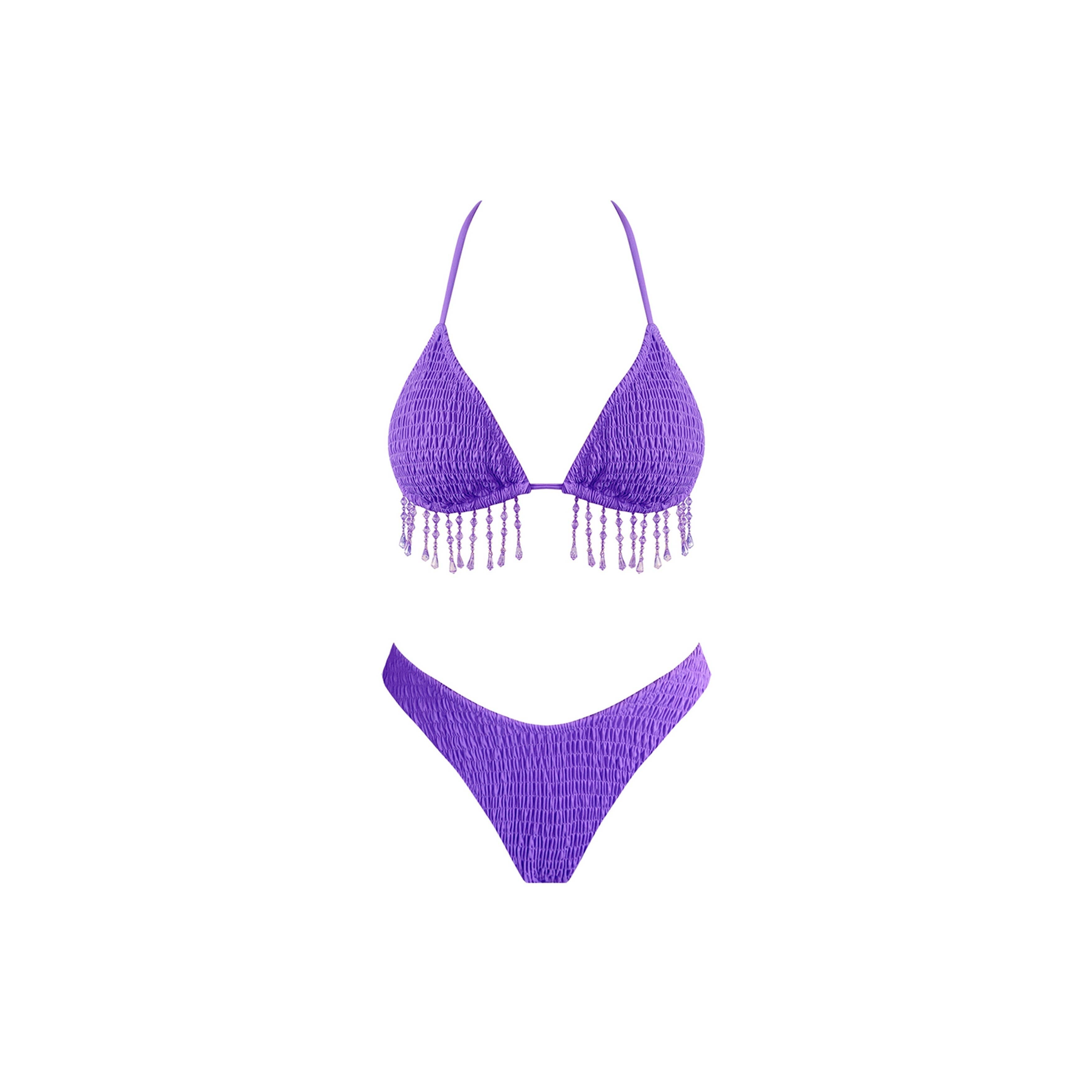 Sundaze Brunch - Rainy Grape Bikini Set