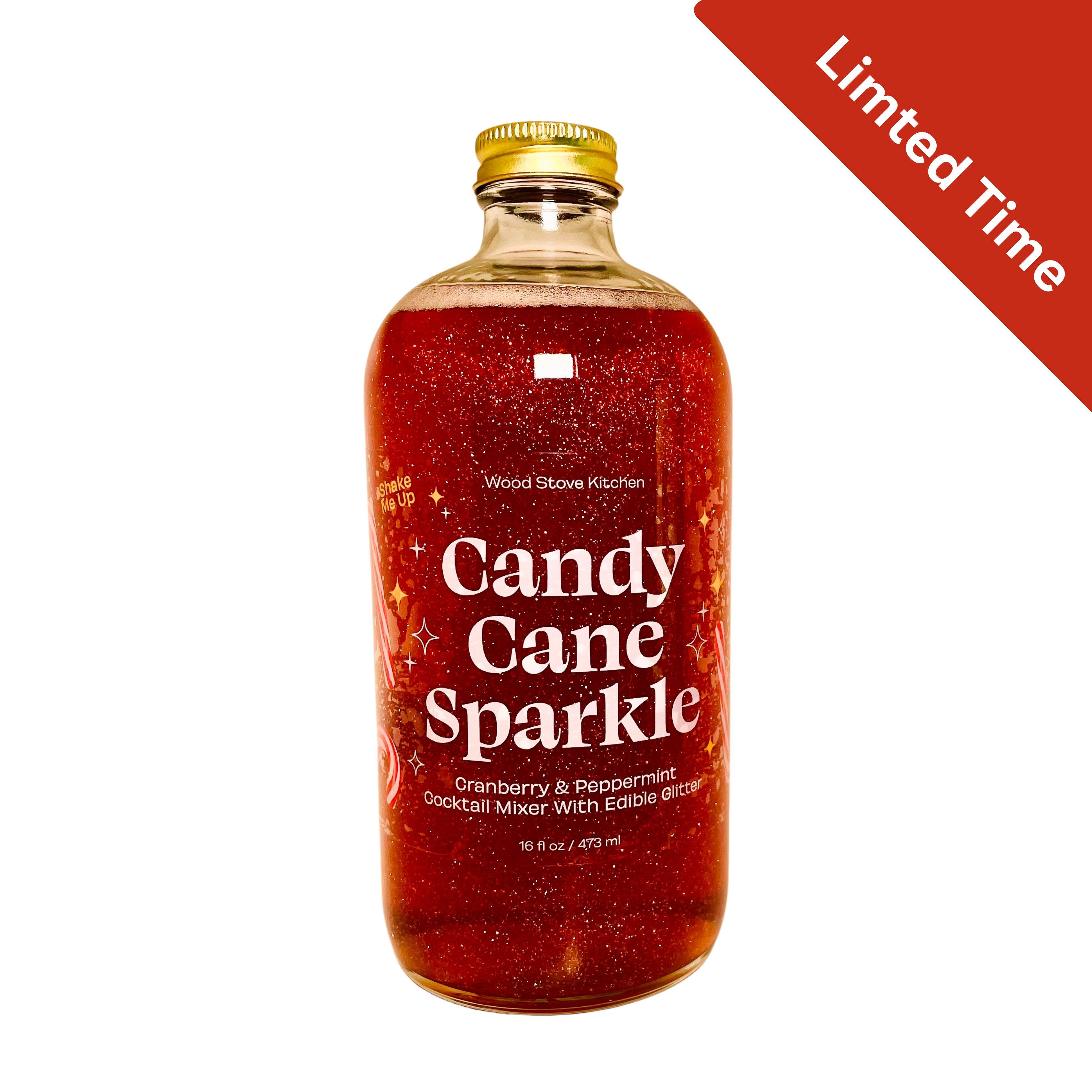 Wood Stove Kitchen - Candy Cane Sparkle, 16 fl oz - Limited Time Offer