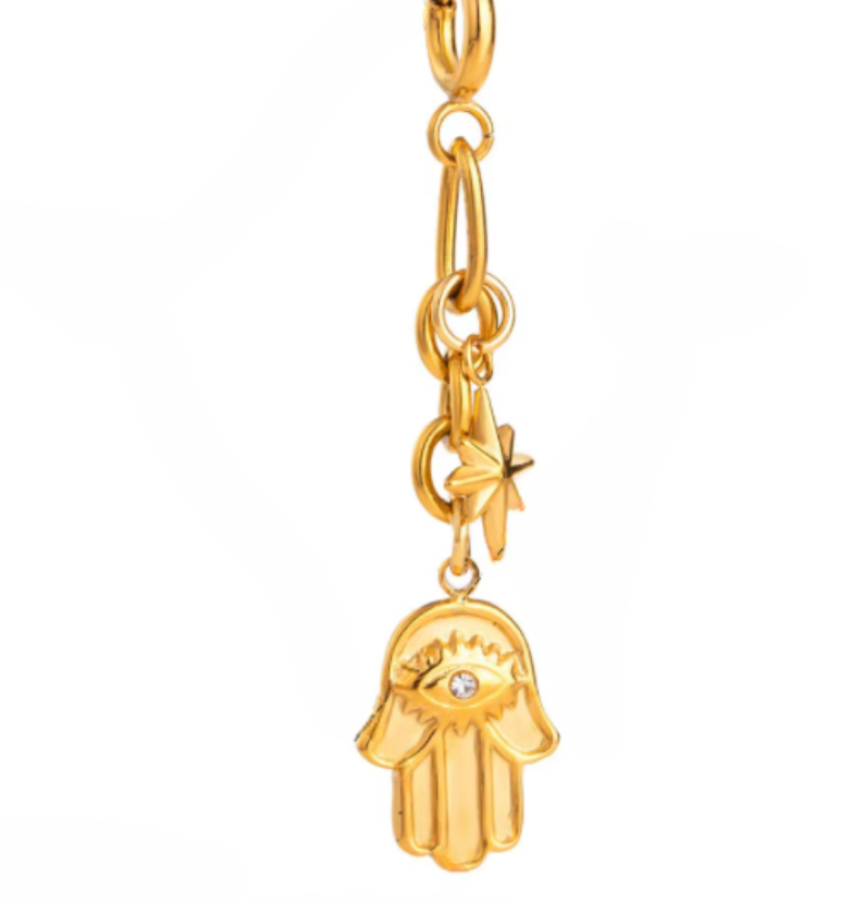 HoopLa - Bikini Charms- Clip On - Stainless Steel - 