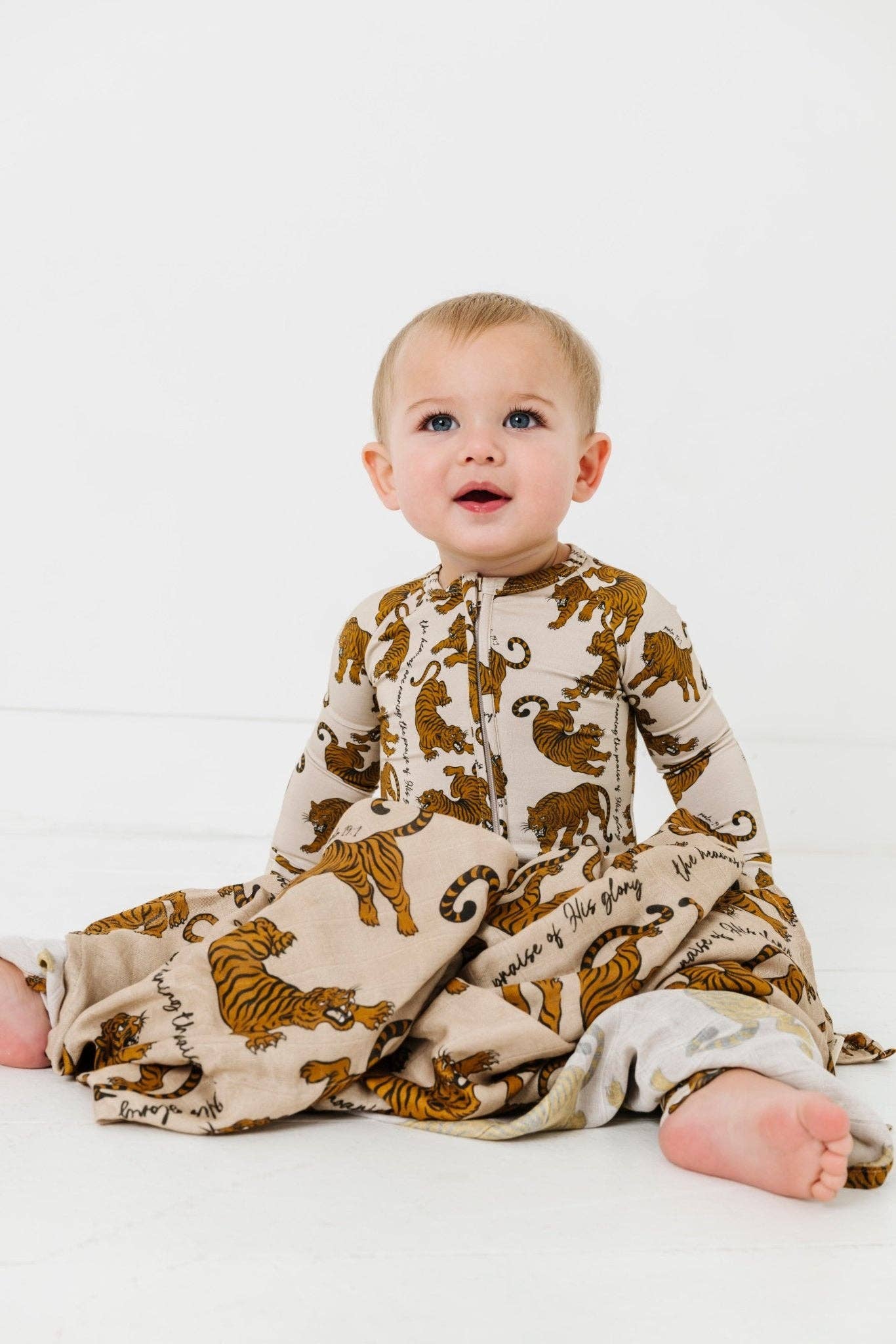 Ellie Sue - Roar Muslin Swaddle Blanket
