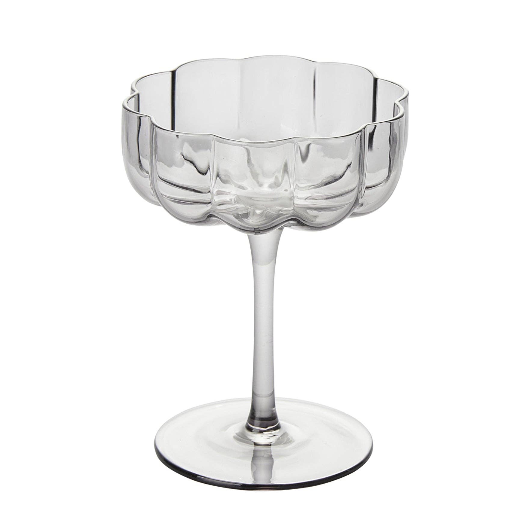 The Wine Savant /  Khen Glassware - Vintage Glass Coupes 7oz Set of 2