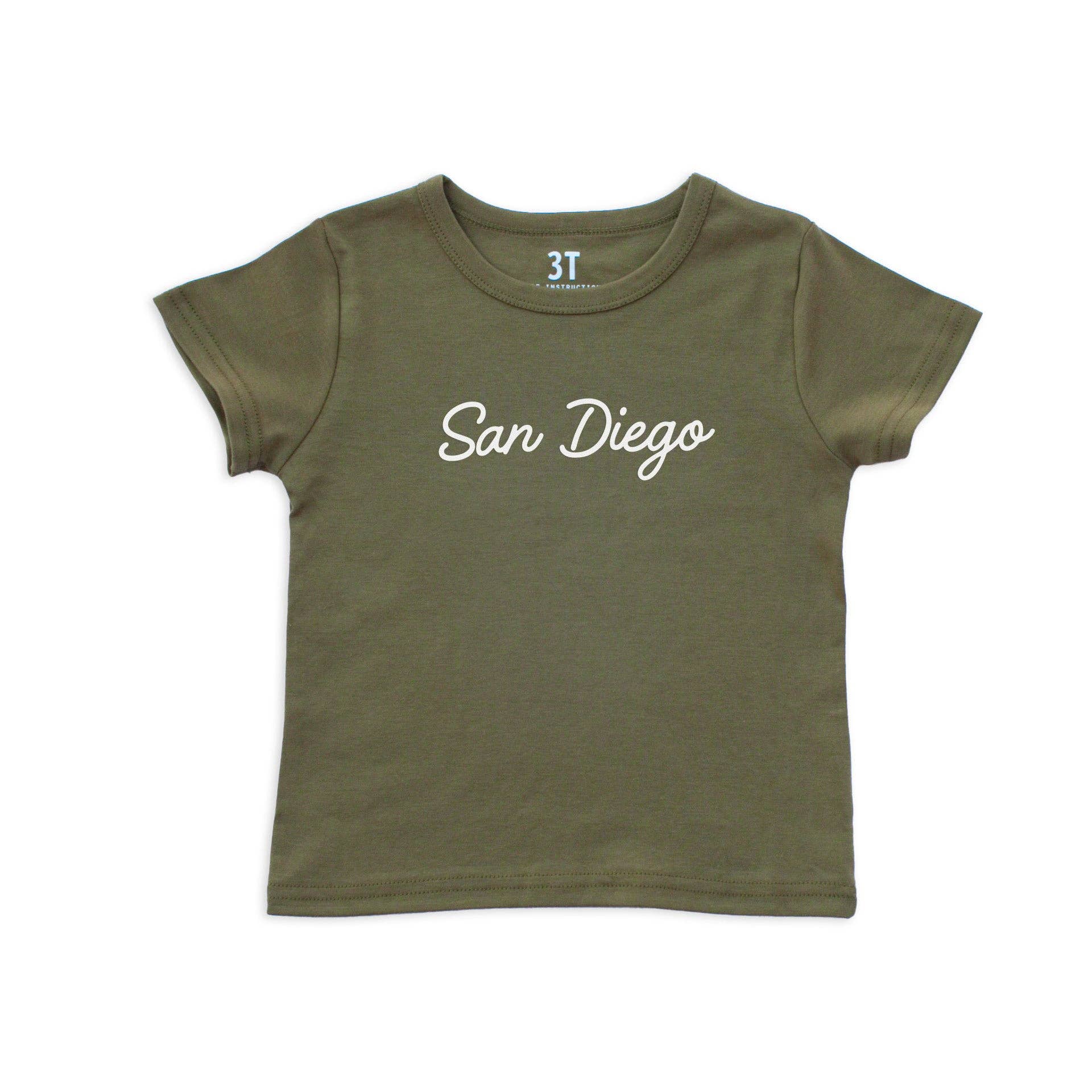 Frankie Jean - San Diego Cursive Kids Tee