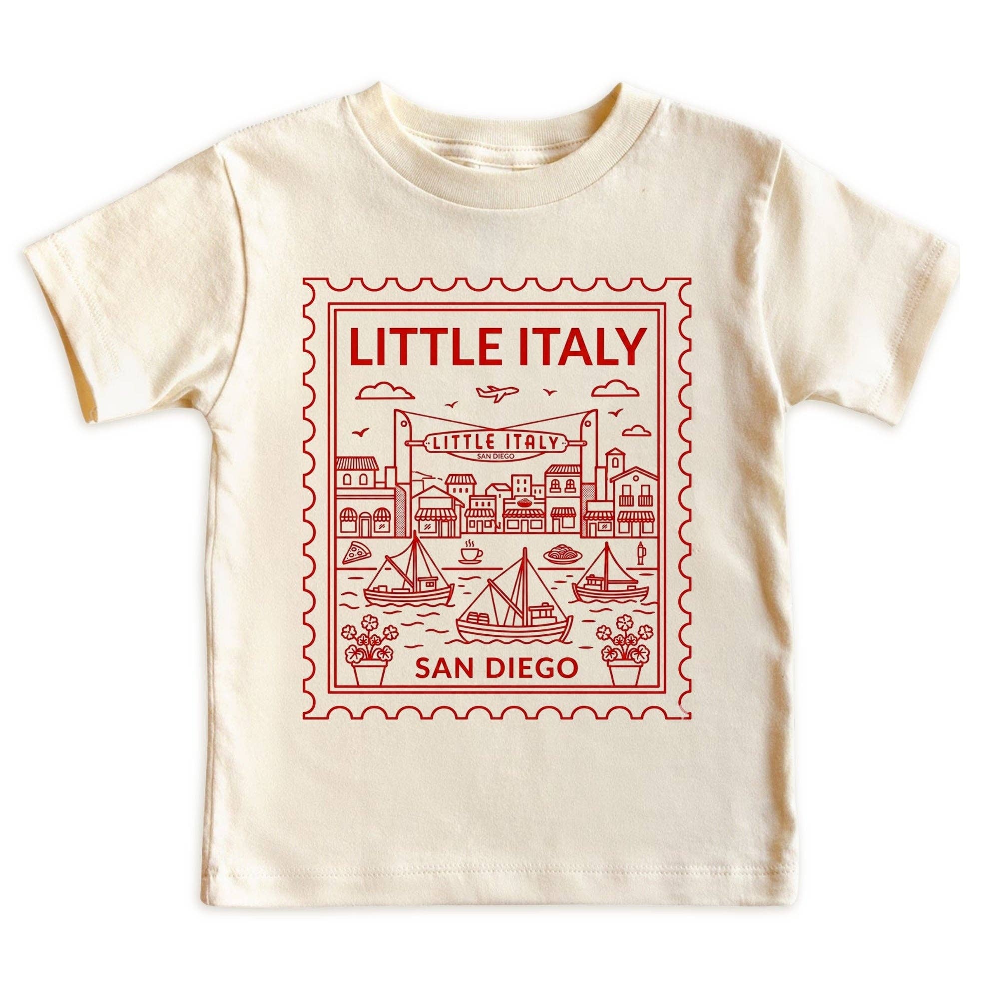 EnjoyMyDesign - Little Italy San Diego Baby Bodysuit or T-Shirt – California Kids Gifts