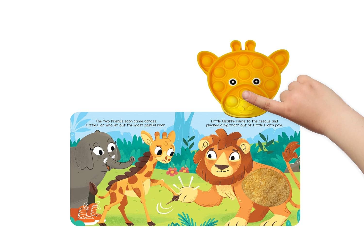 Little Hippo Books - Little Giraffe - Your Sensory Fidget Friend