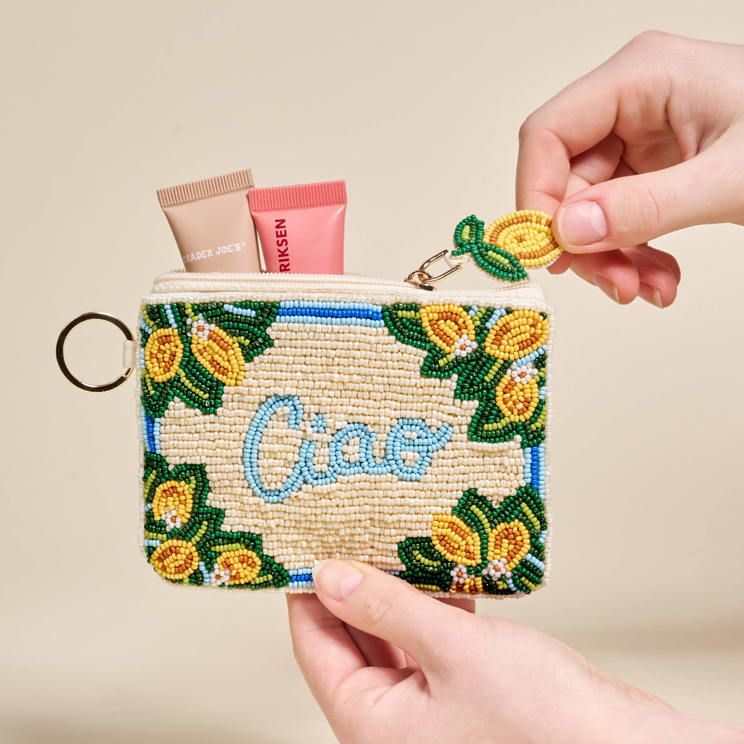 The Darling Effect - Handcrafted Beaded Pouch–Ciao