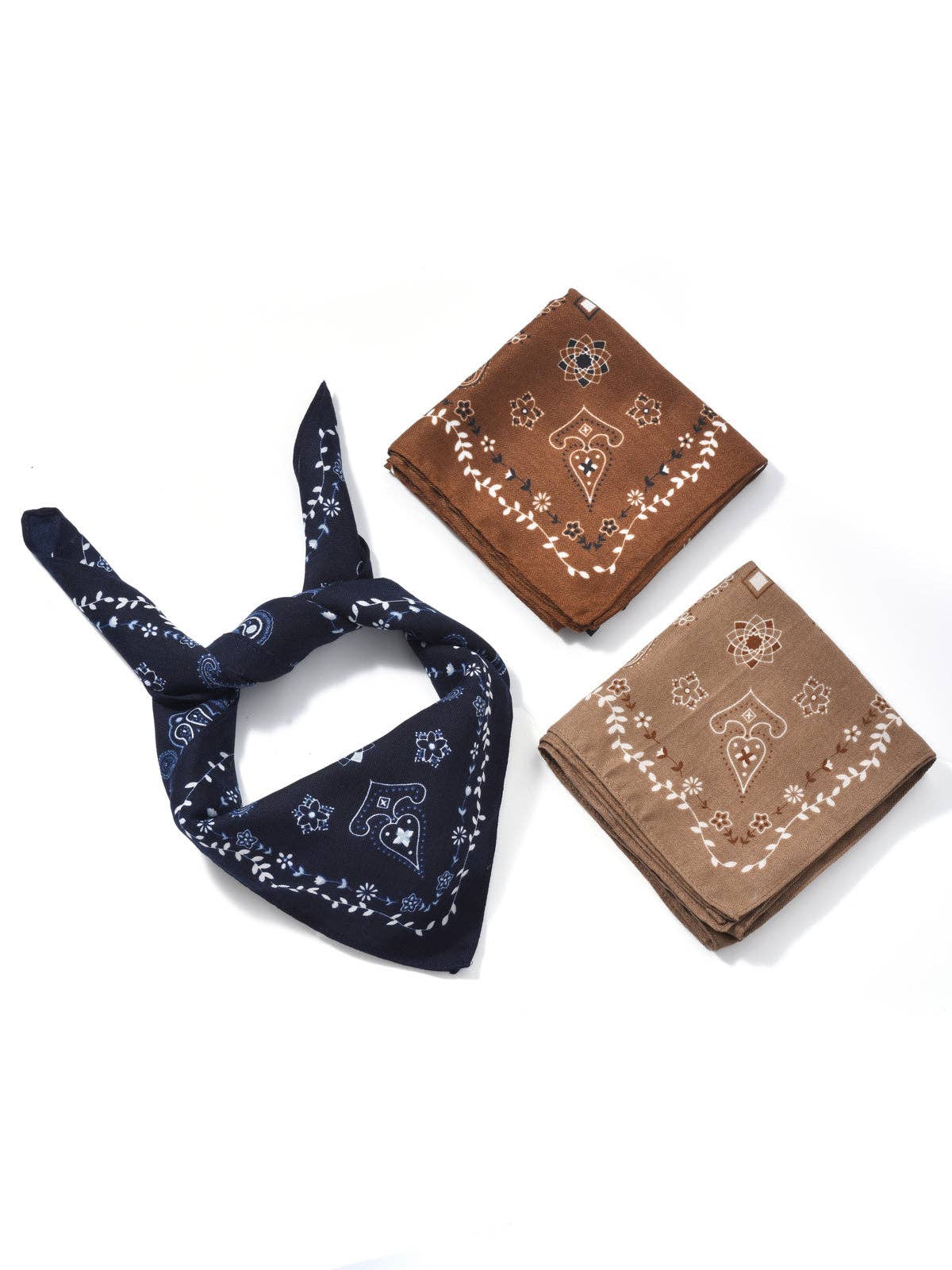 Funkyrel® Atzbranding Limited - Scarvii - Square Scarf with Paisley Print – Fresh & Vintage