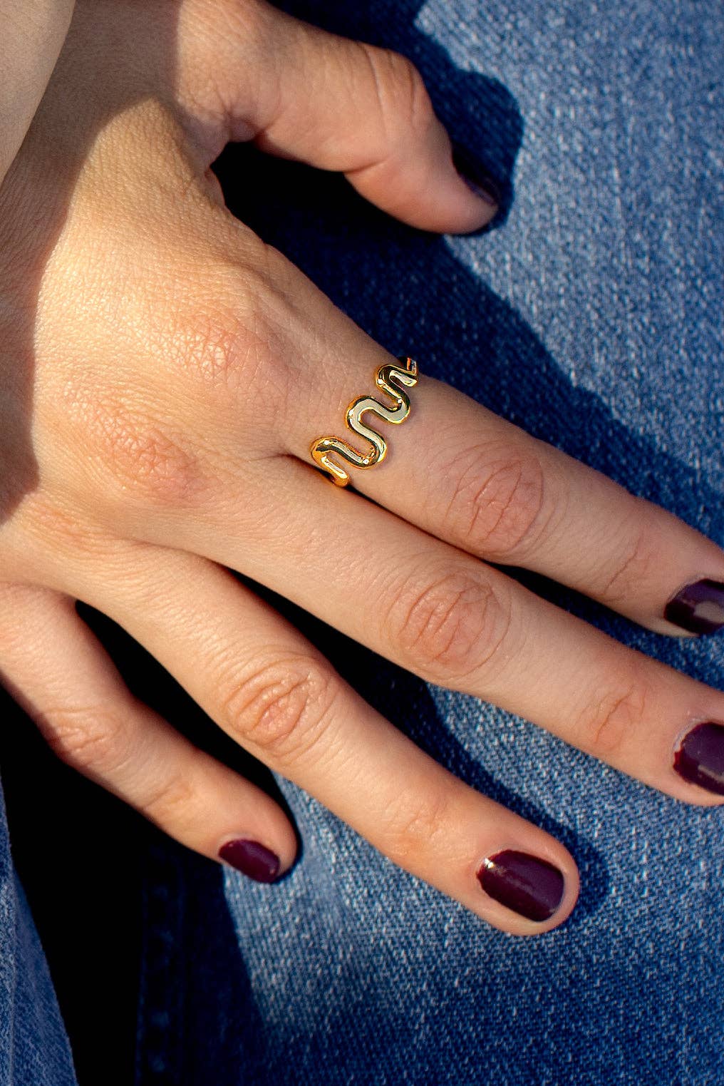 Peter and June - Alma Ring - 18K Gold Plated