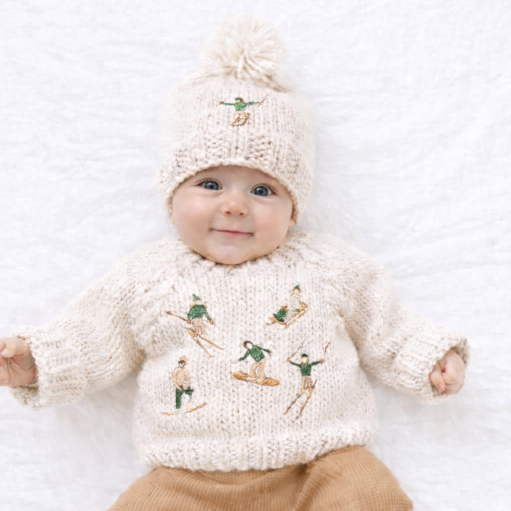 Huggalugs - Alpine Ski and Snowboard Sweater for Baby & Toddler
