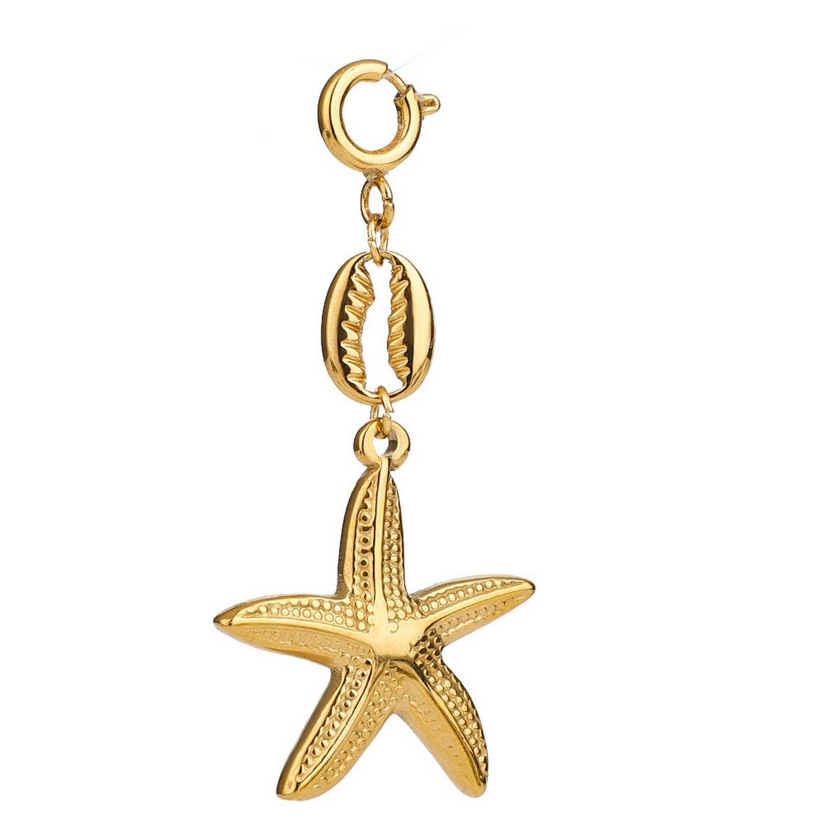 STAINLESS STEEL JEWELRY ACCESSORIES STARFISHPENDANT_