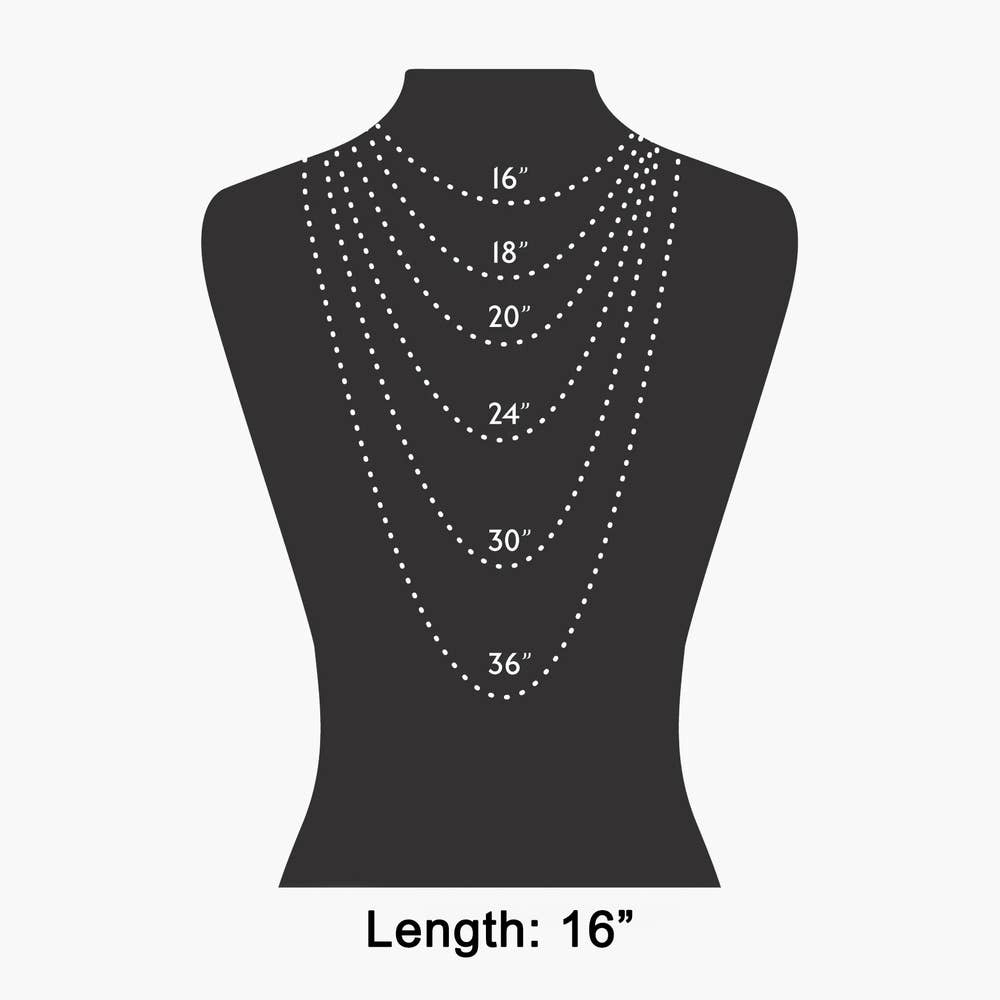 Fame Accessories - 18K Gold Dipped Baguette Cz Cross Necklace