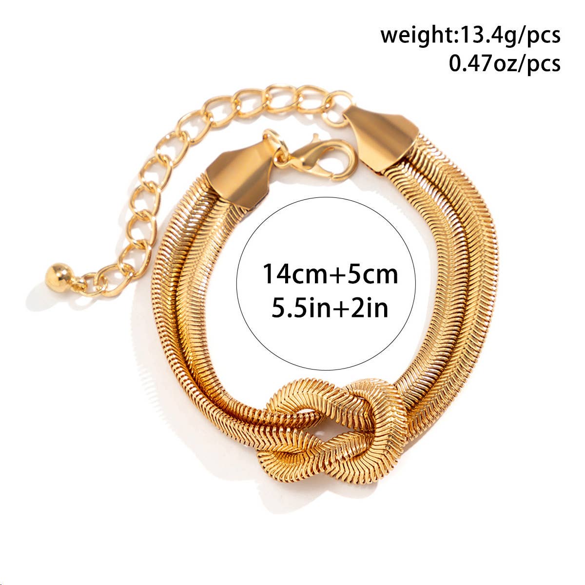 Lyonlee - Eternal Knot Bracelet