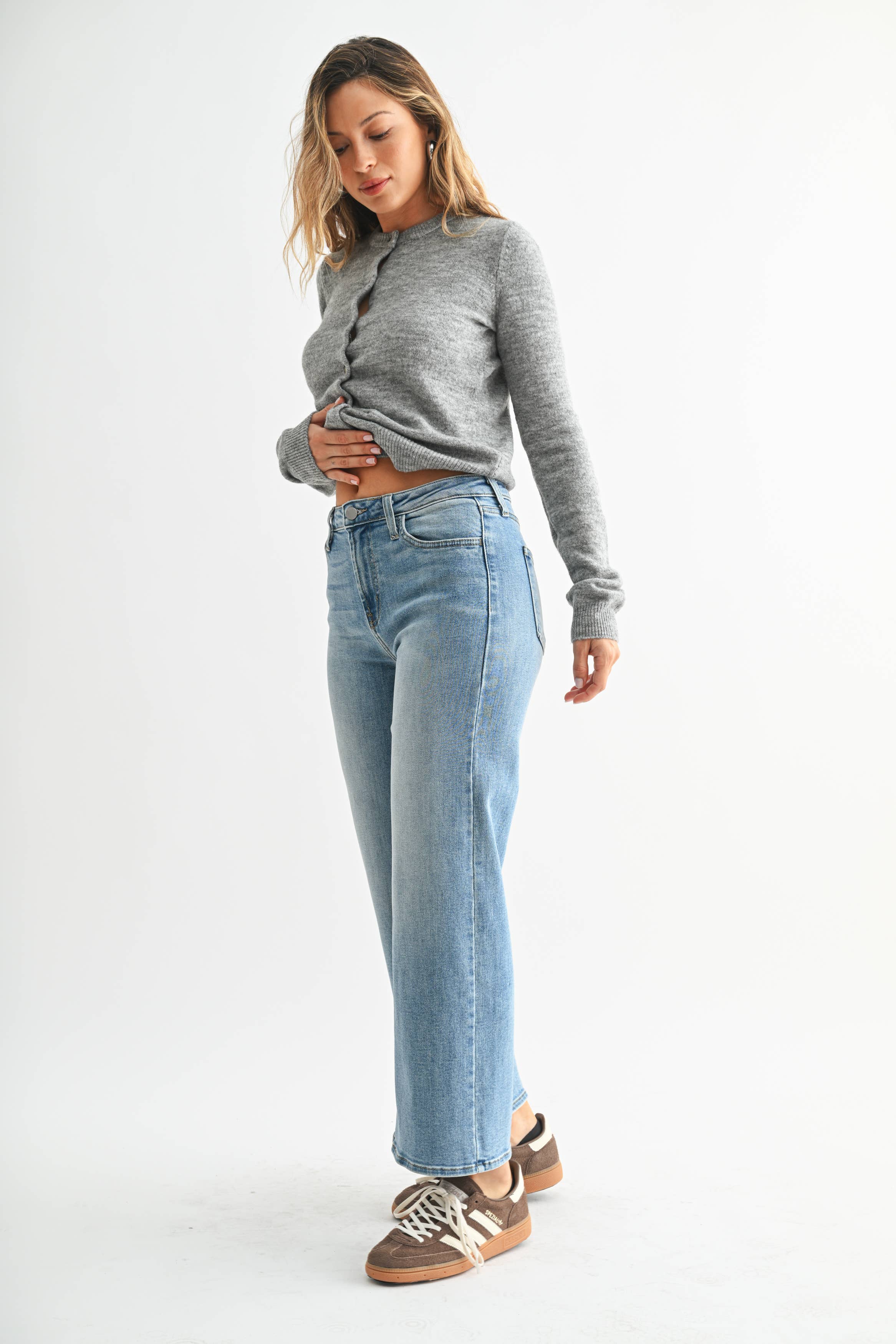 JUST BLACK DENIM The Classic Wide Leg
