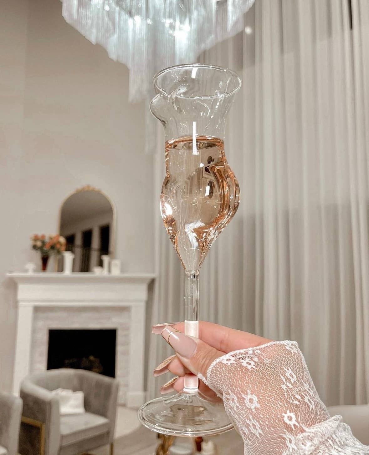 Collections By Vivi - Body Champagne Glass