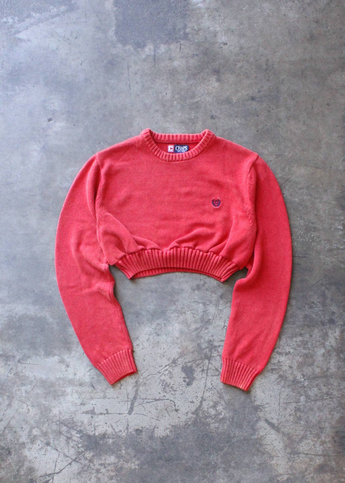 American Recycled Clothing - Acid Wash Cropped Knit Sweater Bundle