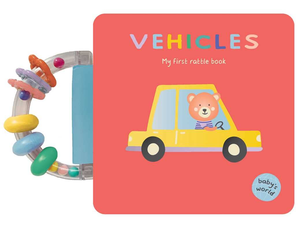 Simon & Schuster - Vehicles: My First Rattle Book by
