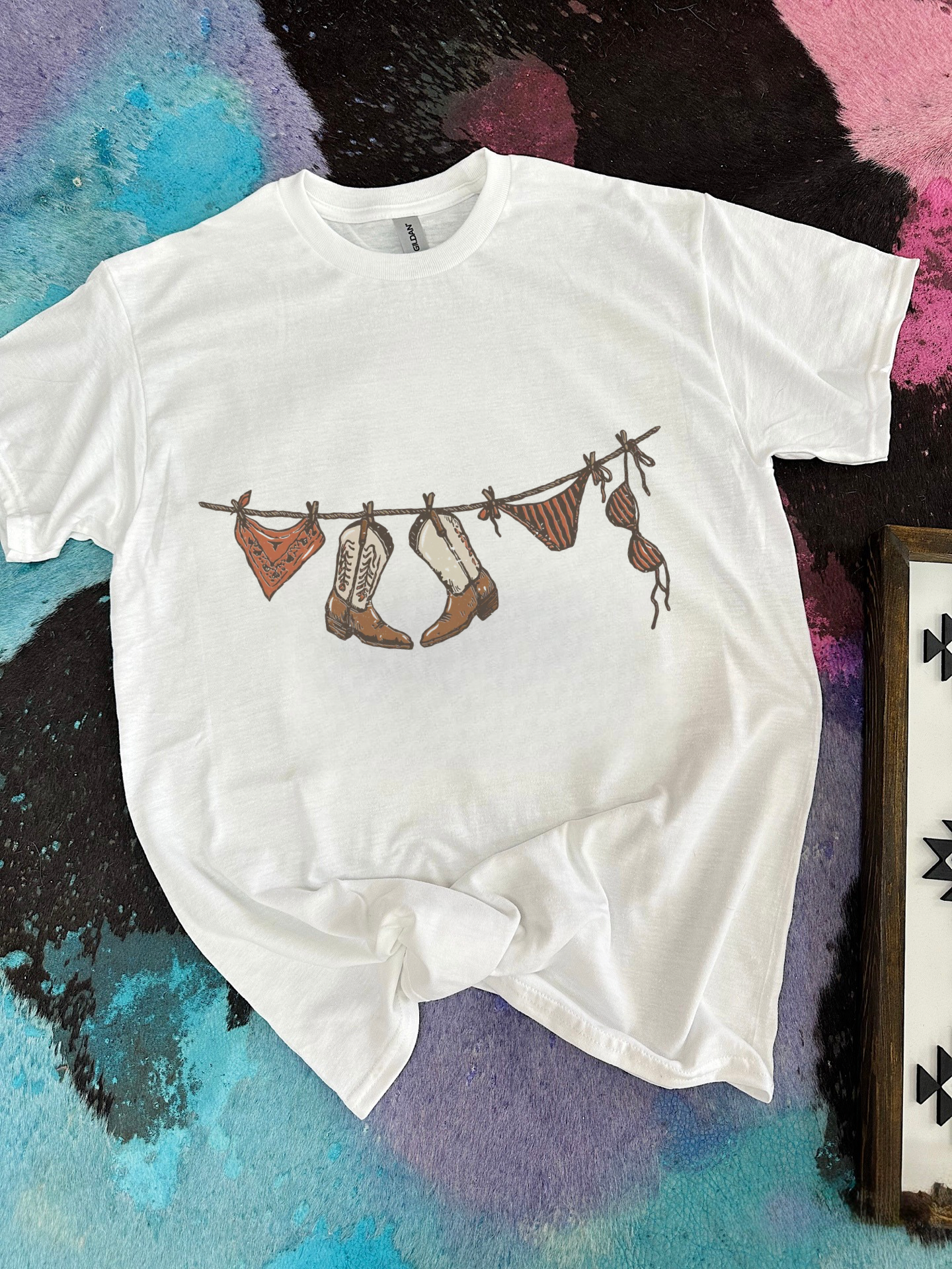 Gunpowder and Glam Boutique - Cowgirl Summer Tee or Crewneck