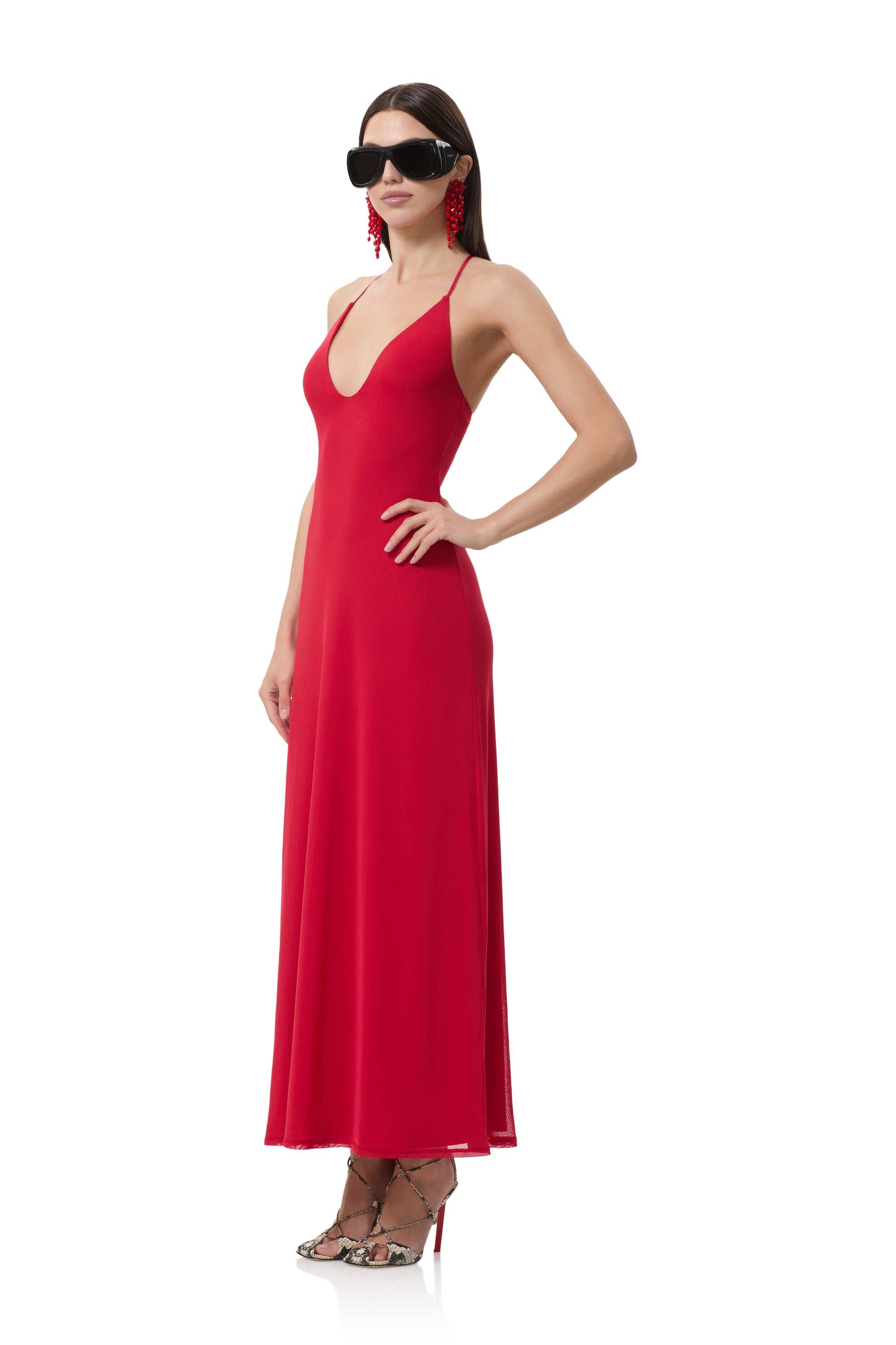 AFRM - Romy Dress - Kiss Red