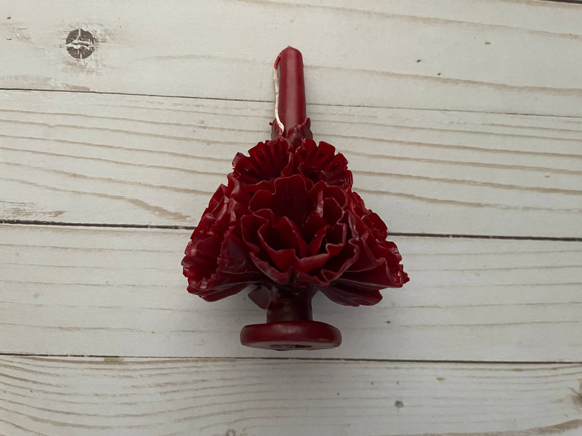 Viva Greetings - Wine Oaxaca Marigold Day of the Dead Candle