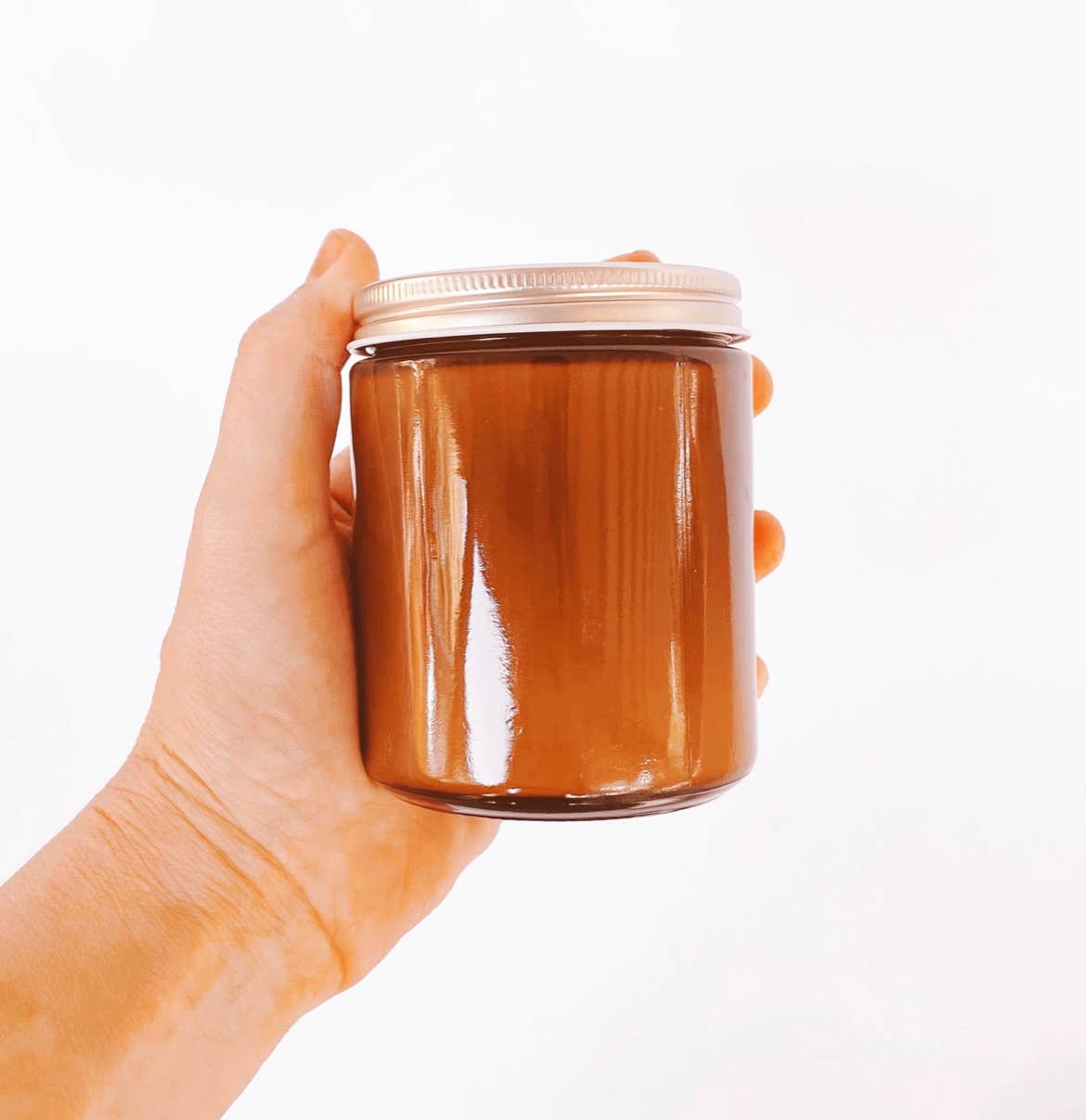 Poppy Rose Candle Co. - Palo Santo - 8 oz amber jar coconut wax  