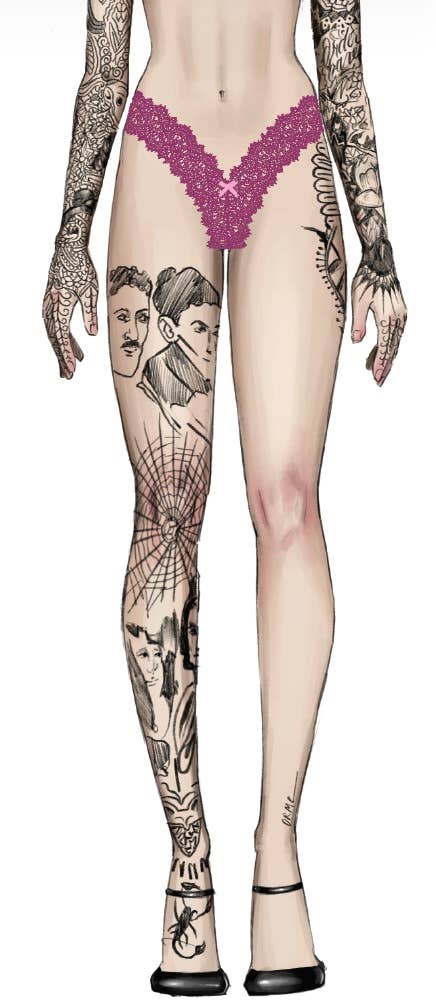 House of Desire - LANA LACE V-THONG