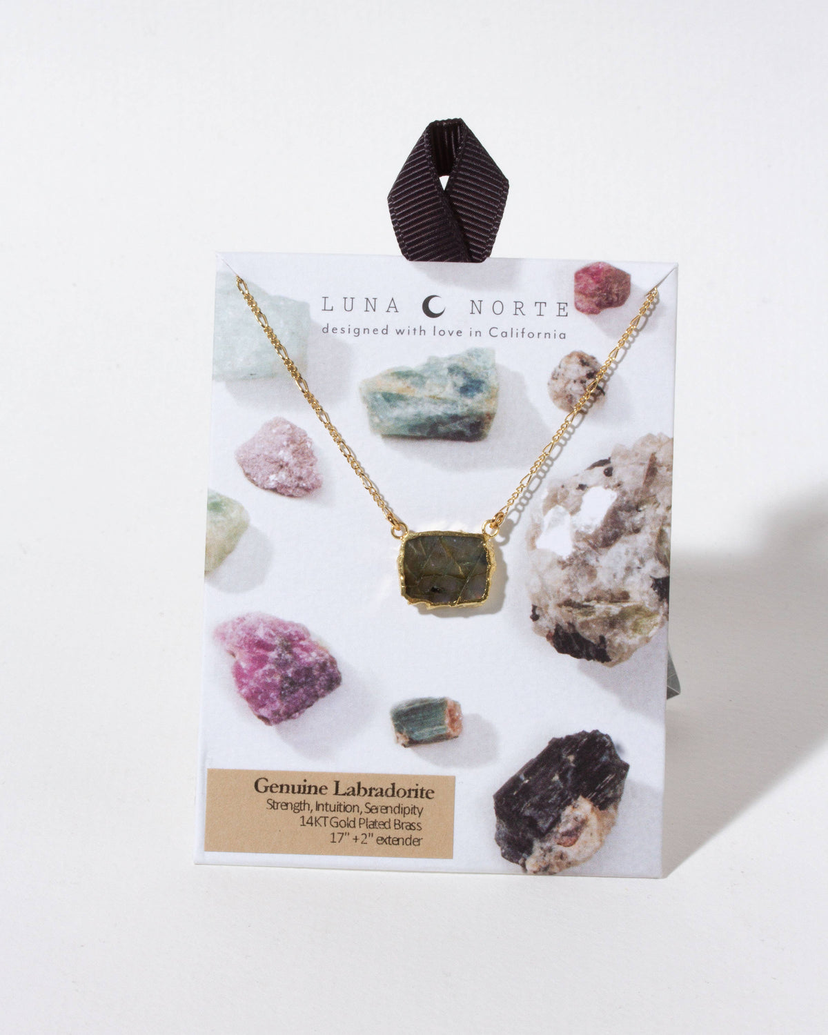 Luna Norte - Wild & Grounded Necklace- Labradorite