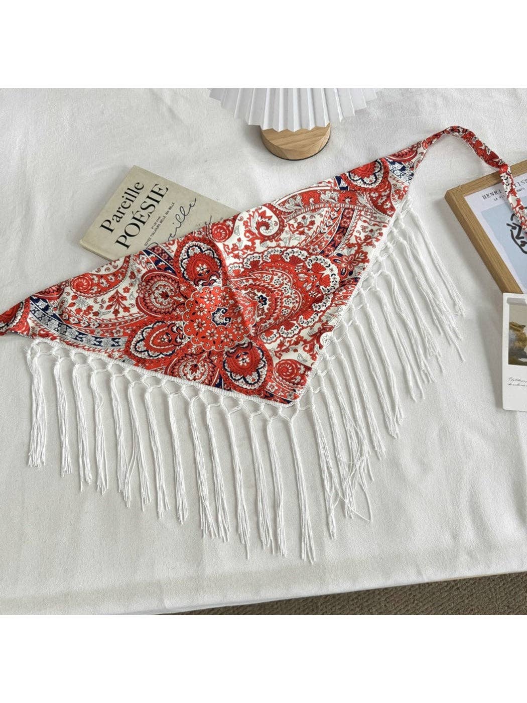 Funkyrel® Atzbranding Limited - Scarvii - Chic Fringed Fashion Triangle Bandana